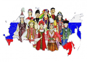 Выставка изданий «Этнокультурная мозаика России»