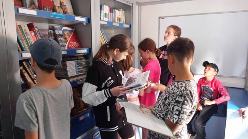 КИБО Областной универсальной научной библиотеки посетил ДОЦ «Ровесник» Марксовского муниципального района