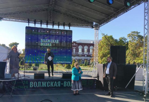 Организаторы книжной ярмарки «Волжская волна – 2023» отметили вклад библиотеки в организацию и проведение многих мероприятий